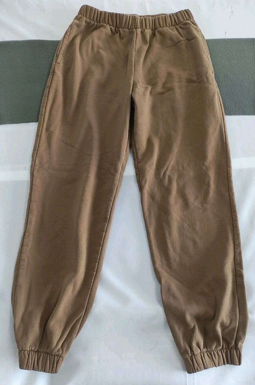 John Galt-Brandy Melville Dark Brown Baggy Sweatpants Waist One Size Pacsun